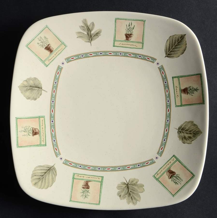 Naturewood Square Dinner Plate by Pfaltzgraff-1