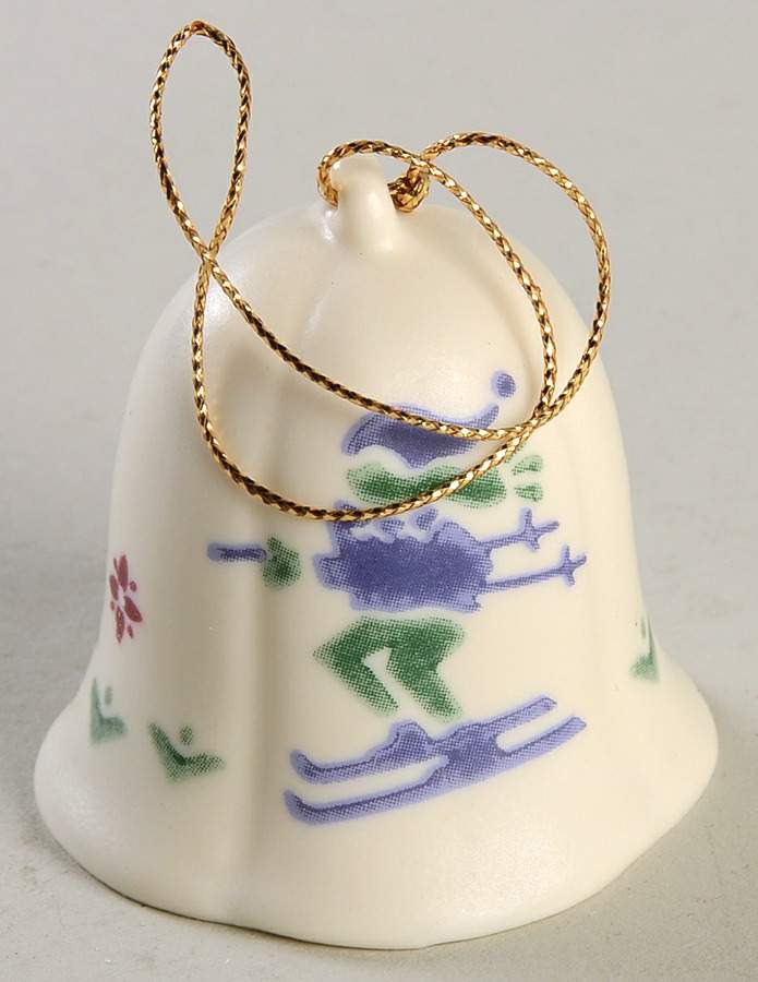 Nordic Christmas Bell Ornament by Pfaltzgraff-1