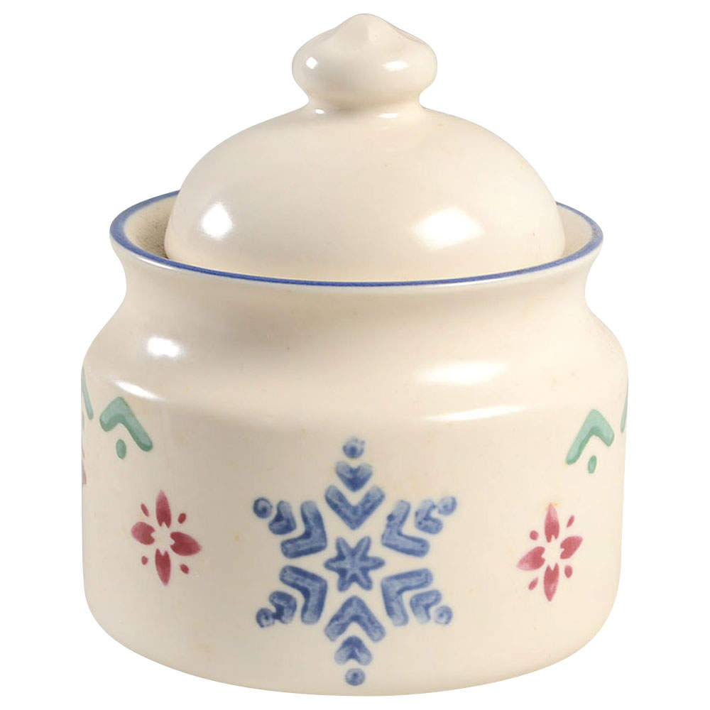 Nordic Christmas Sugar Bowl & Lid by Pfaltzgraff-1
