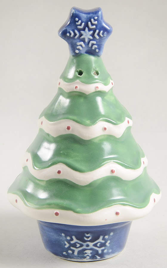 Nordic Christmas Sculpted Salt Shaker by Pfaltzgraff-1