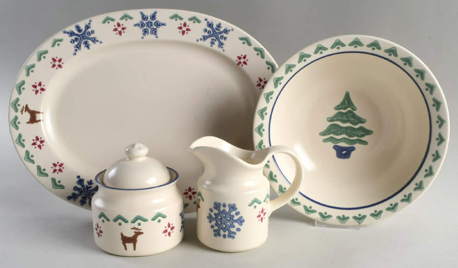 Nordic Christmas 5 Piece Hostess Set by Pfaltzgraff-1