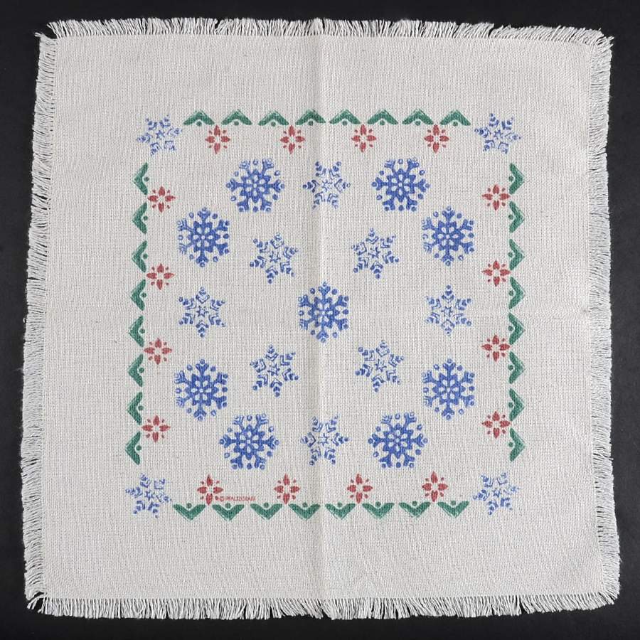 Nordic Christmas Cloth Napkin by Pfaltzgraff-1