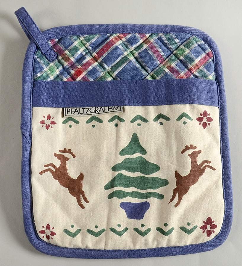 Nordic Christmas Cloth Potholder by Pfaltzgraff-1