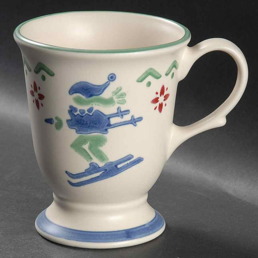 Nordic Christmas Extra Large 16 Oz Pedestal Mug by Pfaltzgraff-1