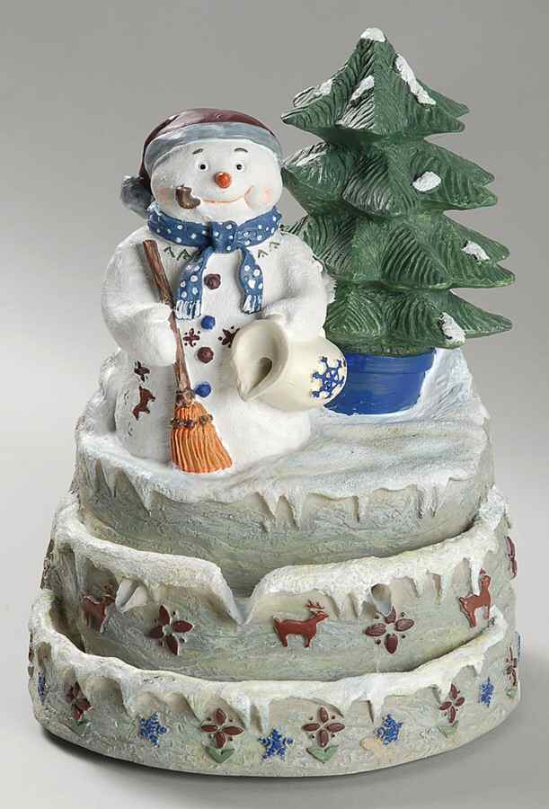 Nordic Christmas Battery-Operated Water Fountain by Pfaltzgraff-1