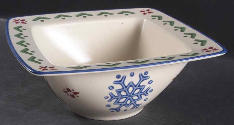 Nordic Christmas Holiday Serving Bowl by Pfaltzgraff-1