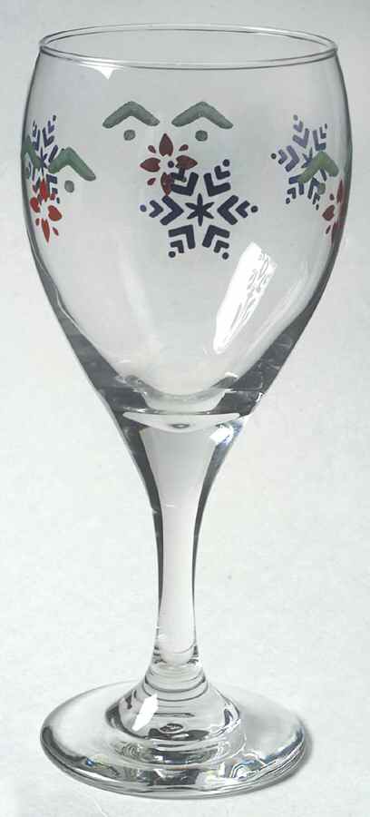 Nordic Christmas 8 Oz Glassware Wine by Pfaltzgraff-1