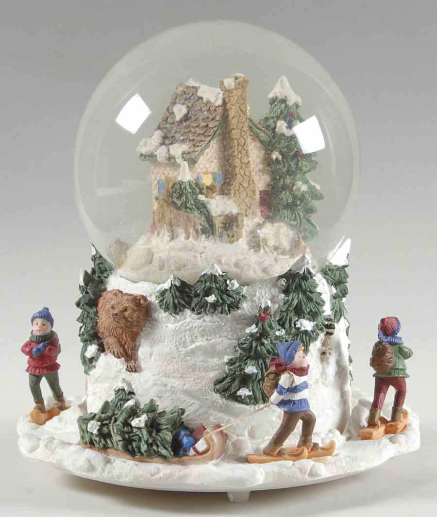 Nordic Christmas Snow Globe by Pfaltzgraff-1