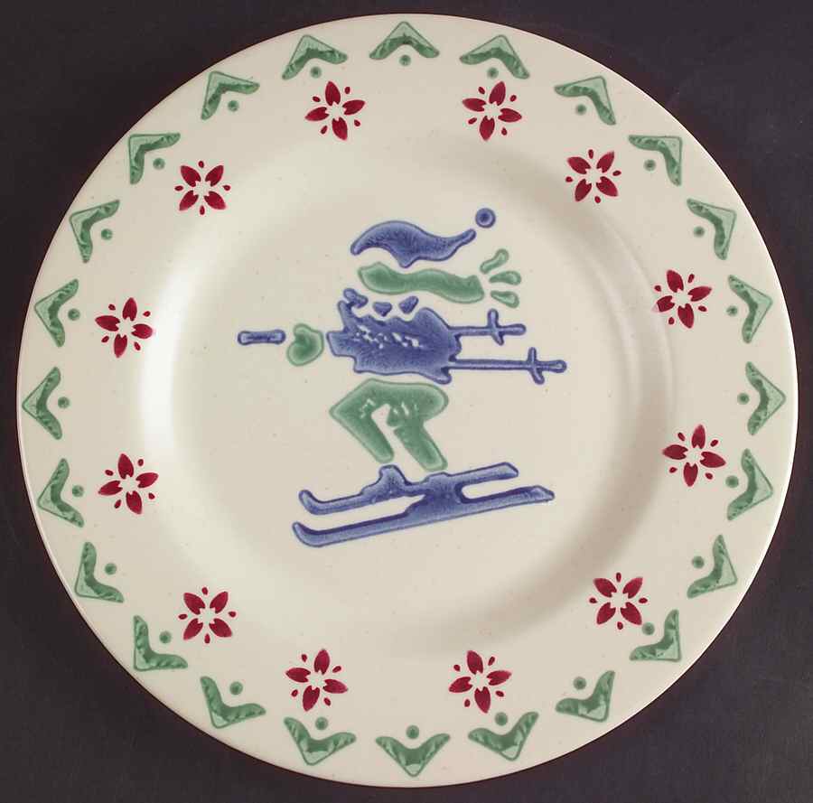 Nordic Christmas Luncheon Plate by Pfaltzgraff-1