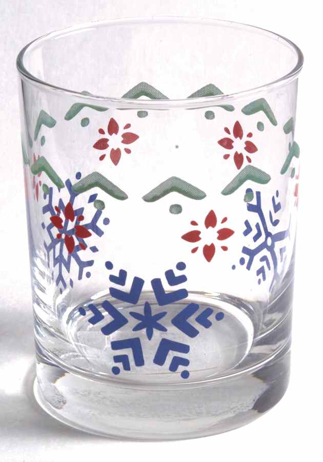 Nordic Christmas 12 Oz Glassware Double Old Fashioned by Pfaltzgraff-1