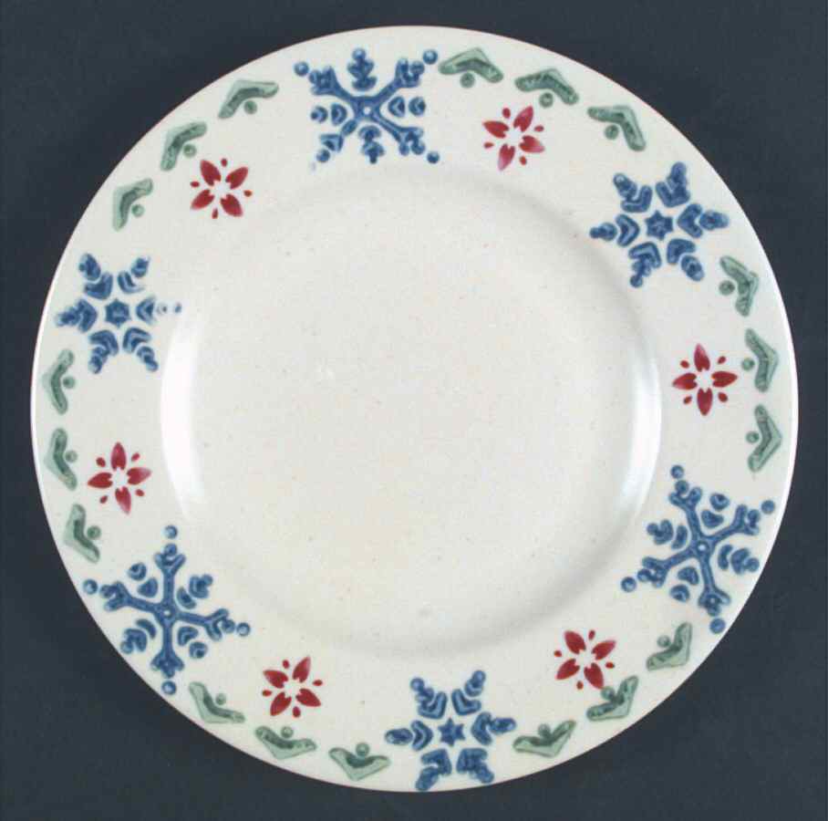 Nordic Christmas Accent Salad Plate by Pfaltzgraff-1