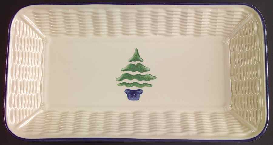 Nordic Christmas Bread Basket Tray by Pfaltzgraff-1