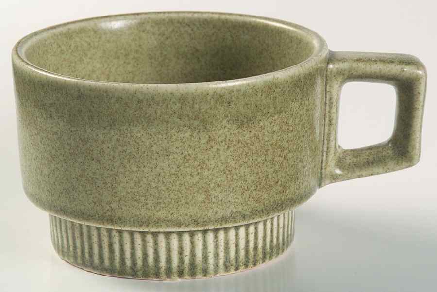 Nordic Green Flat Cup by Pfaltzgraff-1