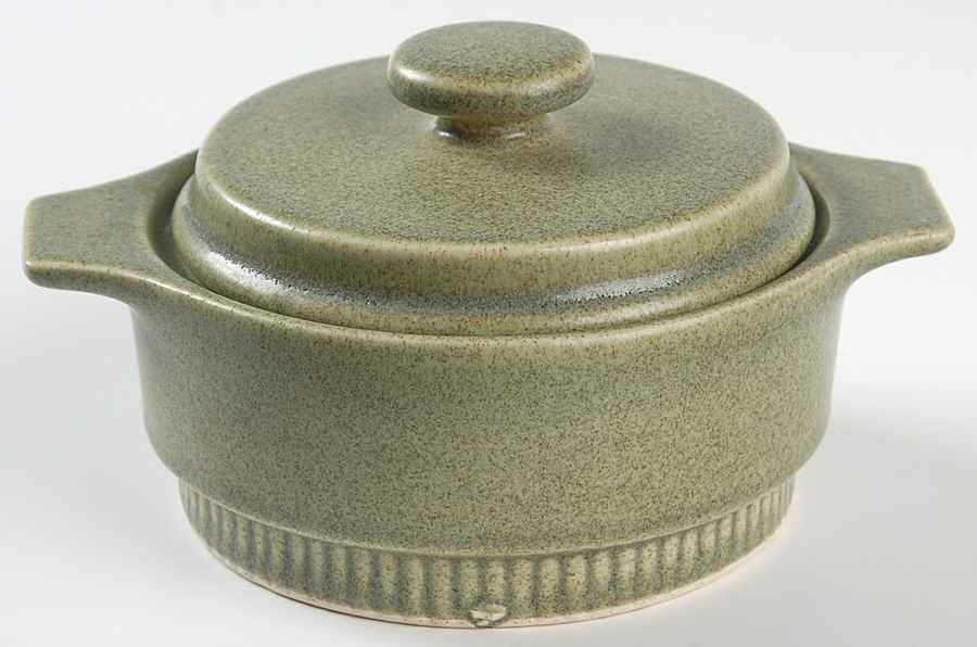 Nordic Green Individual Casserole & Lid by Pfaltzgraff-1