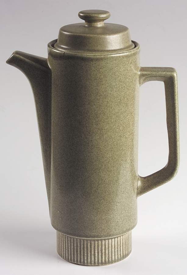 Nordic Green Coffee Pot & Lid by Pfaltzgraff-1