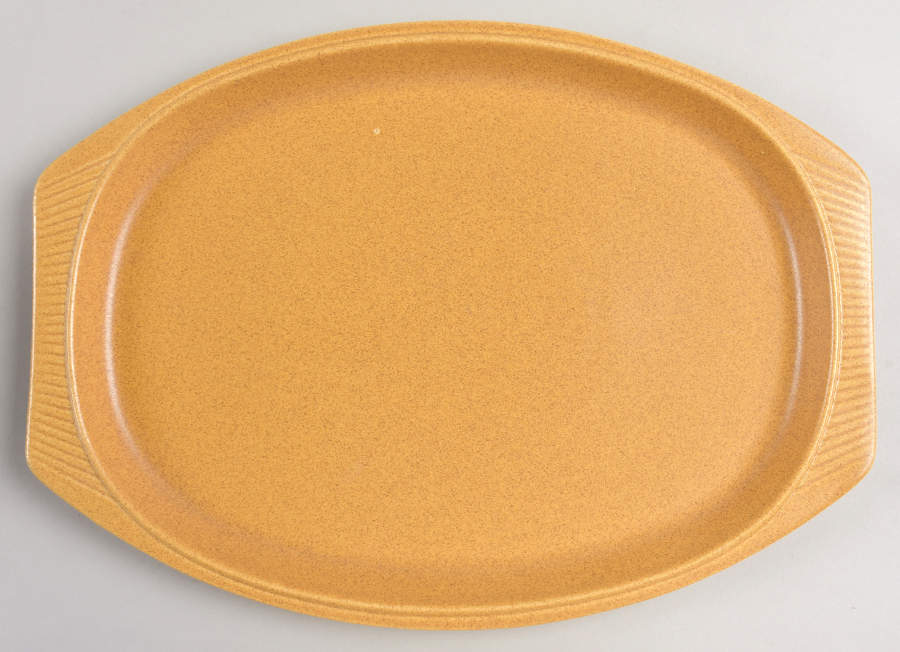 Nordic Gold 14" Oval Serving Platter by Pfaltzgraff-1