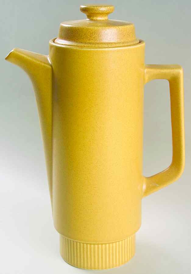Nordic Gold Coffee Pot & Lid by Pfaltzgraff-1