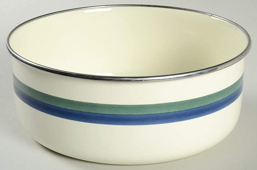 Northwinds 7 1/4" Metal Bowl by Pfaltzgraff-1