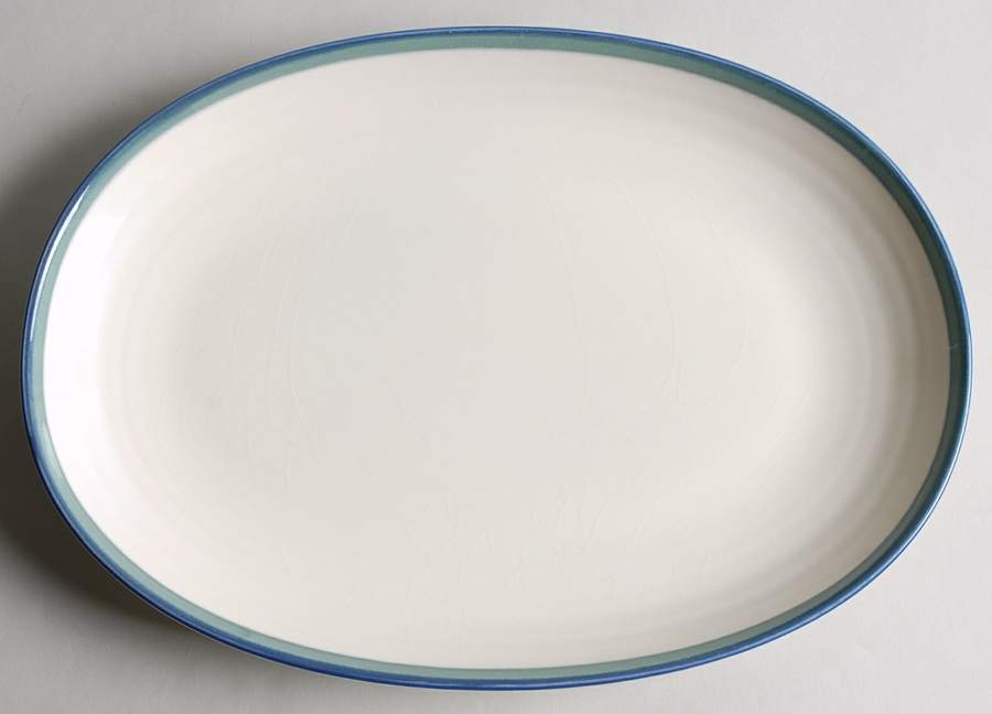 Northwinds 12" Oval Serving Platter by Pfaltzgraff-1