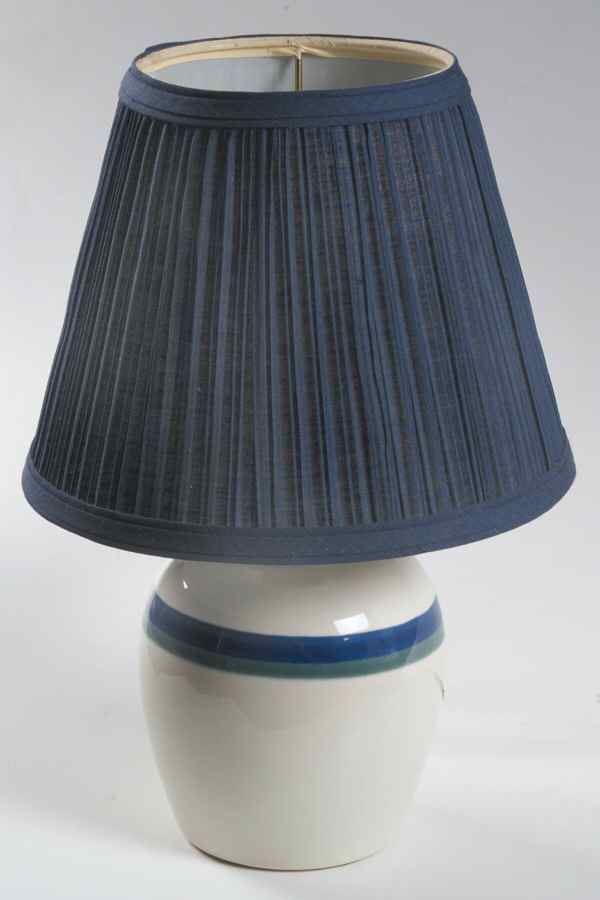 Northwinds Electric Lamp & Shade by Pfaltzgraff-1