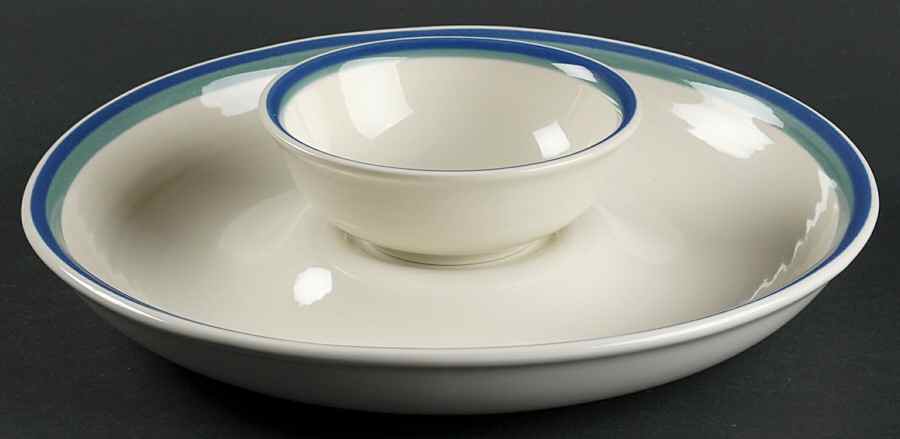 Northwinds Chip/Dip Set (2 Piece) by Pfaltzgraff-1