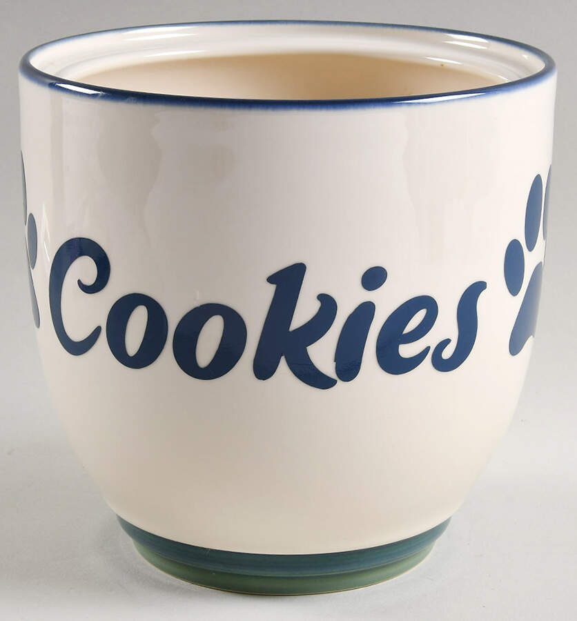 Ocean Breeze Cookie Jar No Lid by Pfaltzgraff-1