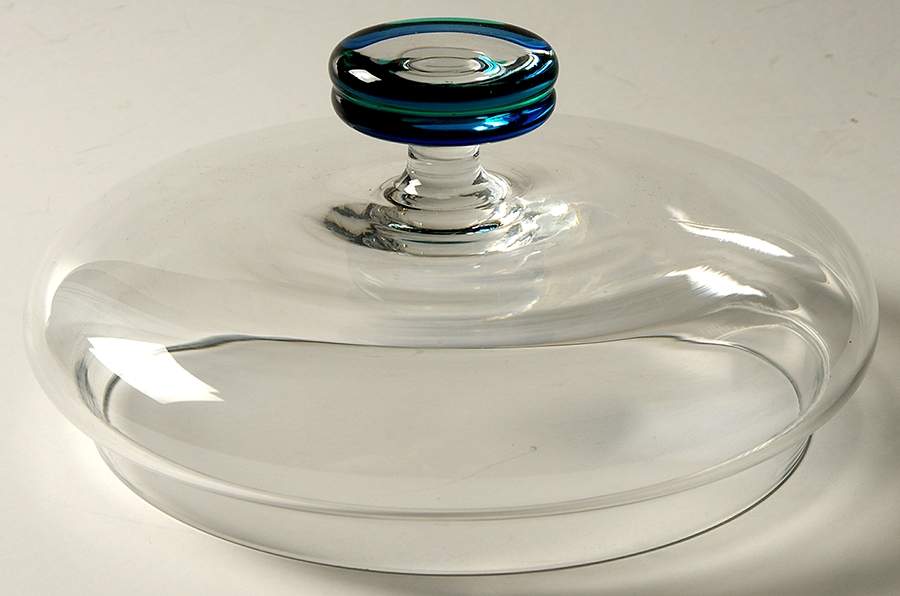 Ocean Breeze Lid for Glassware Cookie Jar by Pfaltzgraff-1