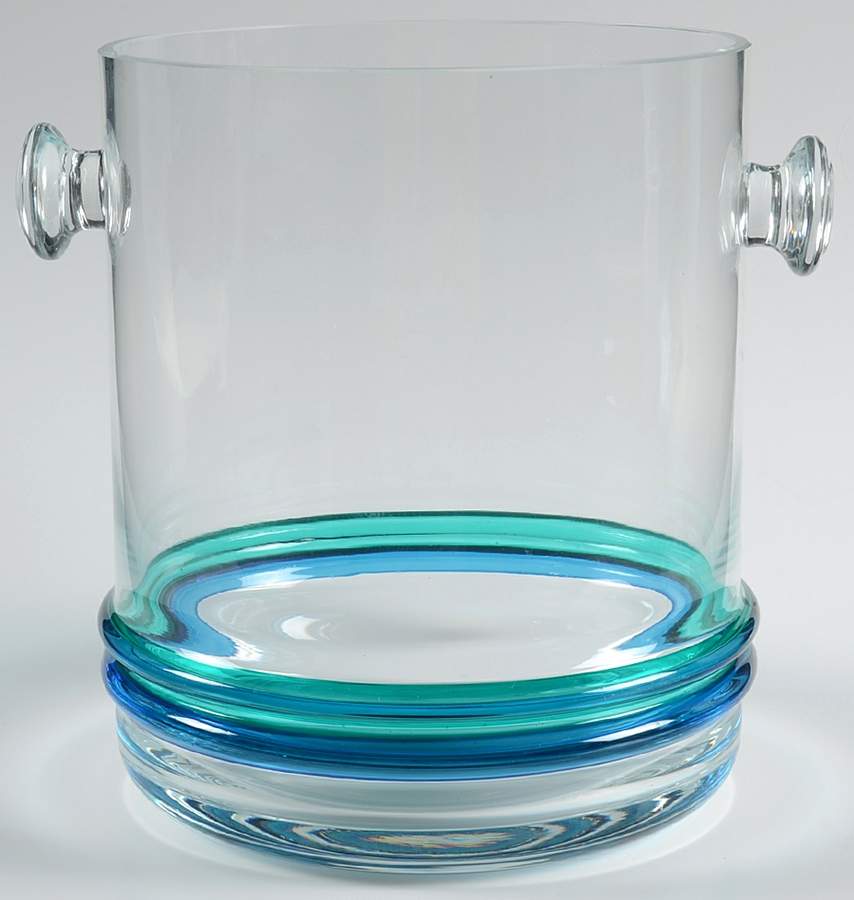 Ocean Breeze Glassware Ice Bucket by Pfaltzgraff-1