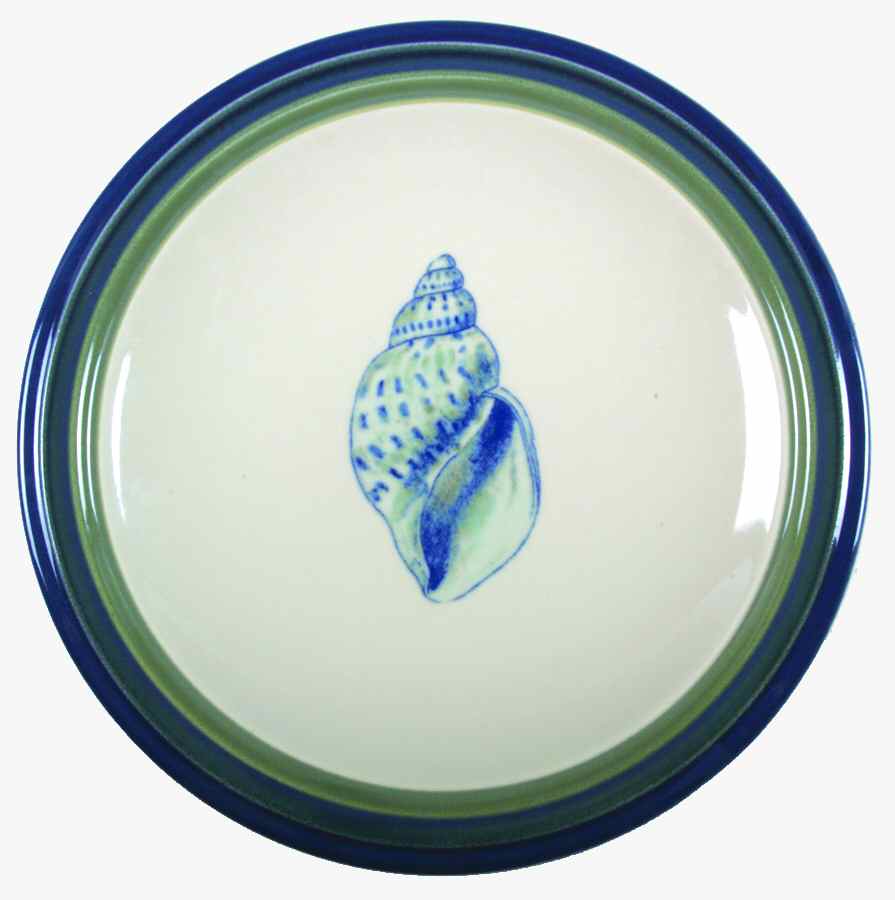 Ocean Breeze Accent Luncheon Plate by Pfaltzgraff-1
