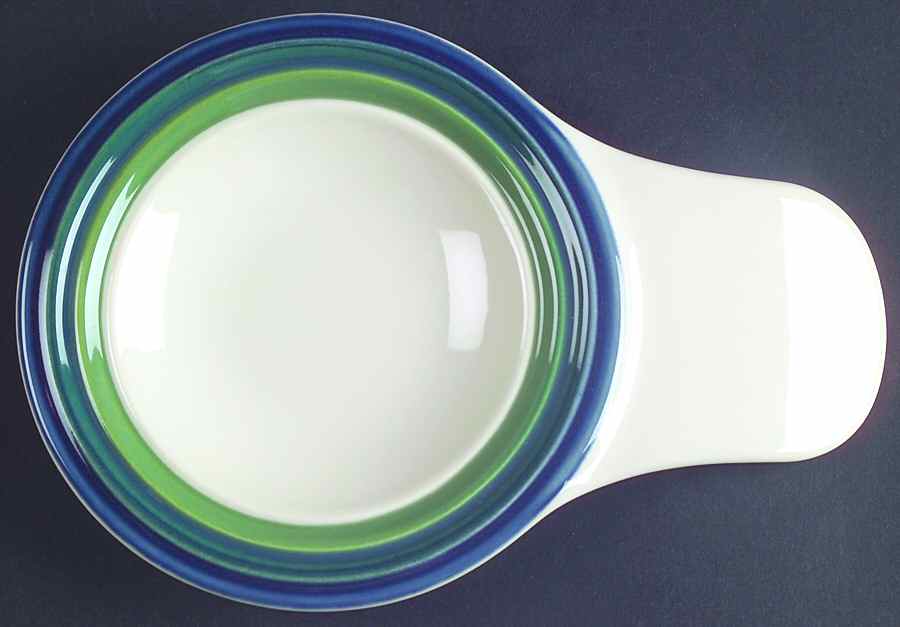 Ocean Breeze Spoon Rest/Holder (Holds 1 Spoon) by Pfaltzgraff-1