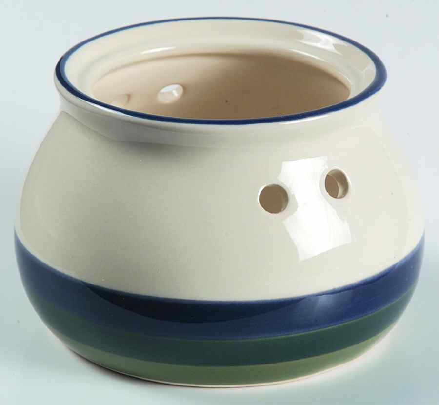 Ocean Breeze Garlic Keeper No Lid by Pfaltzgraff-1