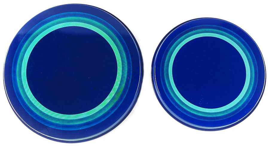 Ocean Breeze (Set/4) Tin Stove Covers-2 8" & 2 10" Round Covers by Pfaltzgraff-1