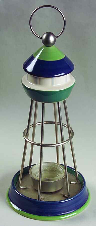 Ocean Breeze Hanging Metal Votive Lantern by Pfaltzgraff-1