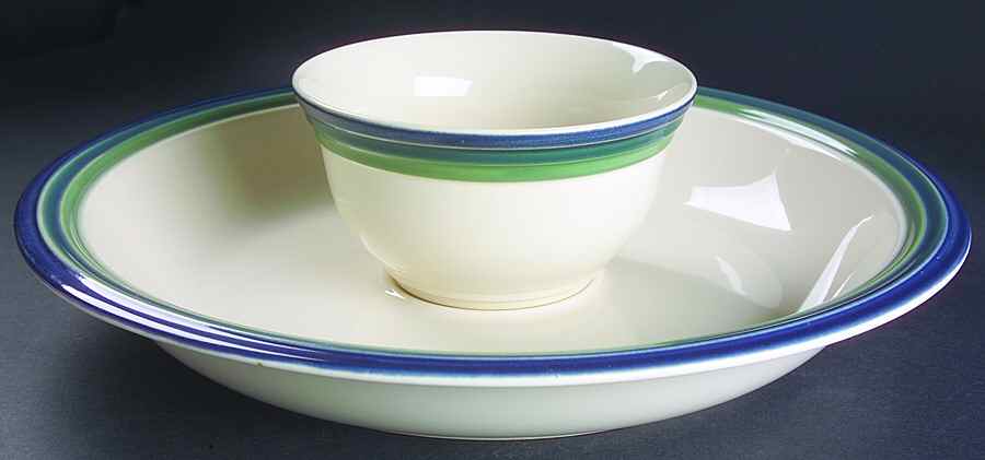 Ocean Breeze (2 Piece) Chip & Dip Set by Pfaltzgraff-1