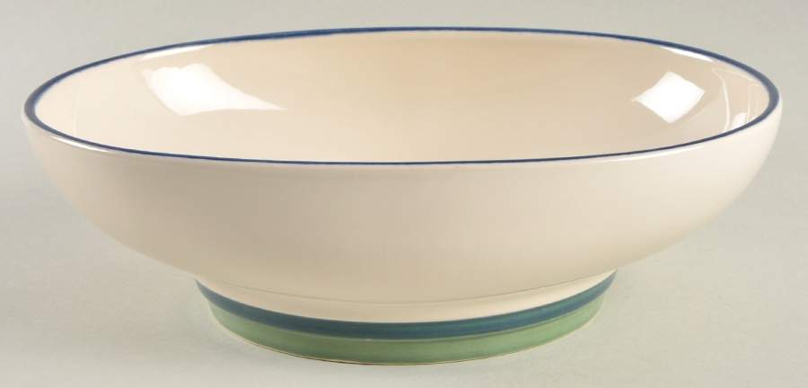 Ocean Breeze 10" Oval Vegetable Bowl by Pfaltzgraff-1