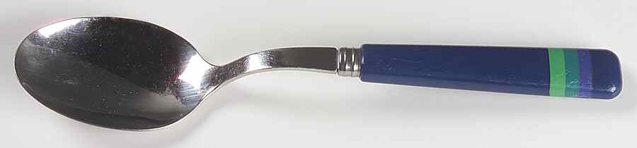Ocean Breeze Place/Oval Soup Spoon by Pfaltzgraff-1