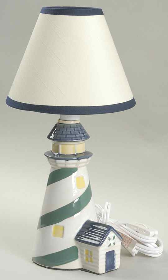 Ocean Breeze Electric Buffet Lamp & Shade by Pfaltzgraff-1