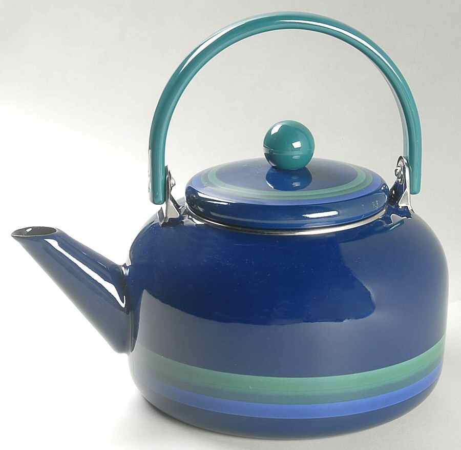 Ocean Breeze Metal Kettle & Lid by Pfaltzgraff-1