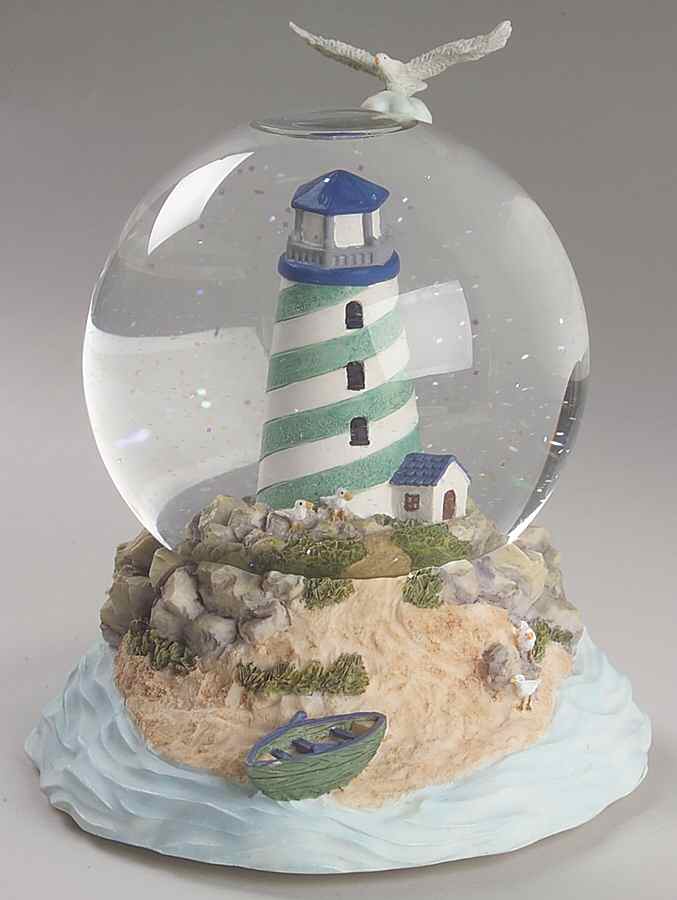 Ocean Breeze Water Globe by Pfaltzgraff-1