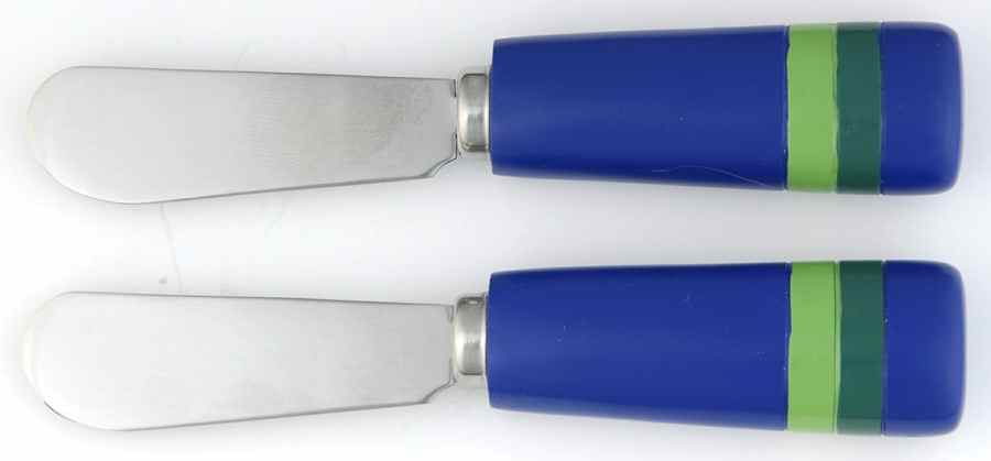 Ocean Breeze Set of 2 Plastic Handle Spreaders by Pfaltzgraff-1
