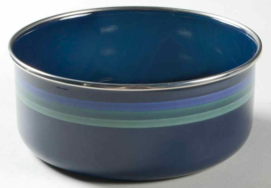 Ocean Breeze 5 3/4" Metal Bowl by Pfaltzgraff-1