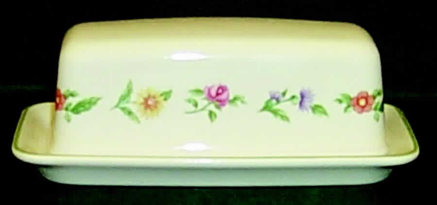 Olivia 1/4 Lb Covered Butter by Pfaltzgraff-1