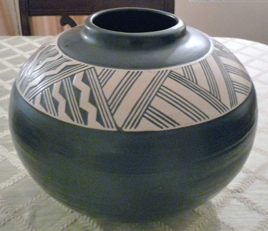 Origins 9" Vase by Pfaltzgraff-1
