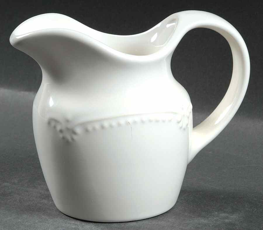 Pearl Brocade Creamer by Pfaltzgraff-1