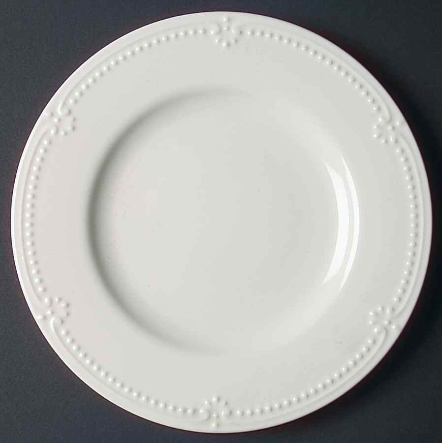 Pearl Brocade Salad Plate by Pfaltzgraff-1
