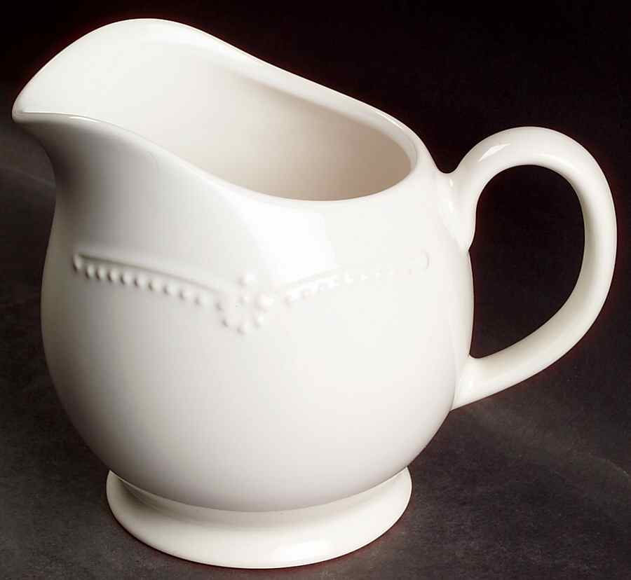 Pearl Brocade Large Gravy Boat/Pitcher by Pfaltzgraff-1