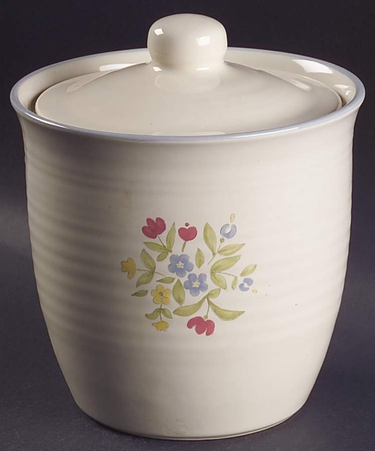 Perennials (Medley Collection) Medium Canister & Lid by Pfaltzgraff-1