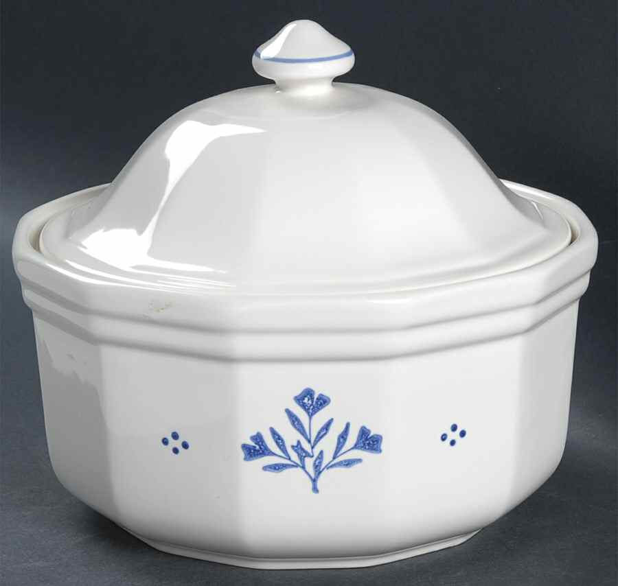 Perennials (Cottage Collection) 2 Qt Round Covered Casserole by Pfaltzgraff-1