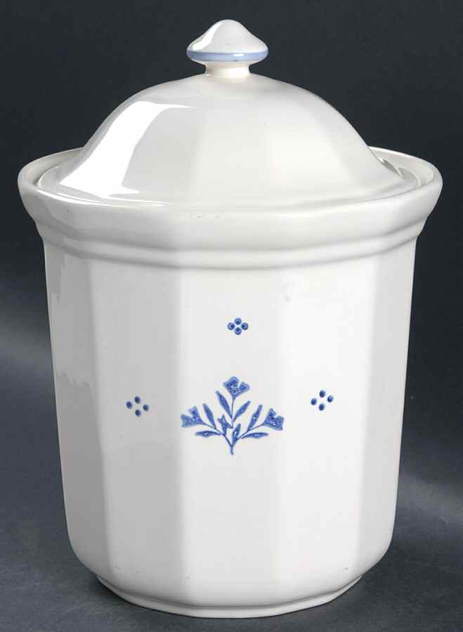 Perennials (Cottage Collection) Large Canister & Lid by Pfaltzgraff-1