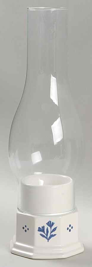 Perennials (Cottage Collection) Hurricane Lamp & Globe by Pfaltzgraff-1